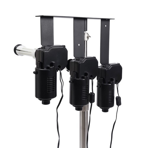 Motorized Electric 3-Roller Cloth Background Support System Wall Mount +Remote