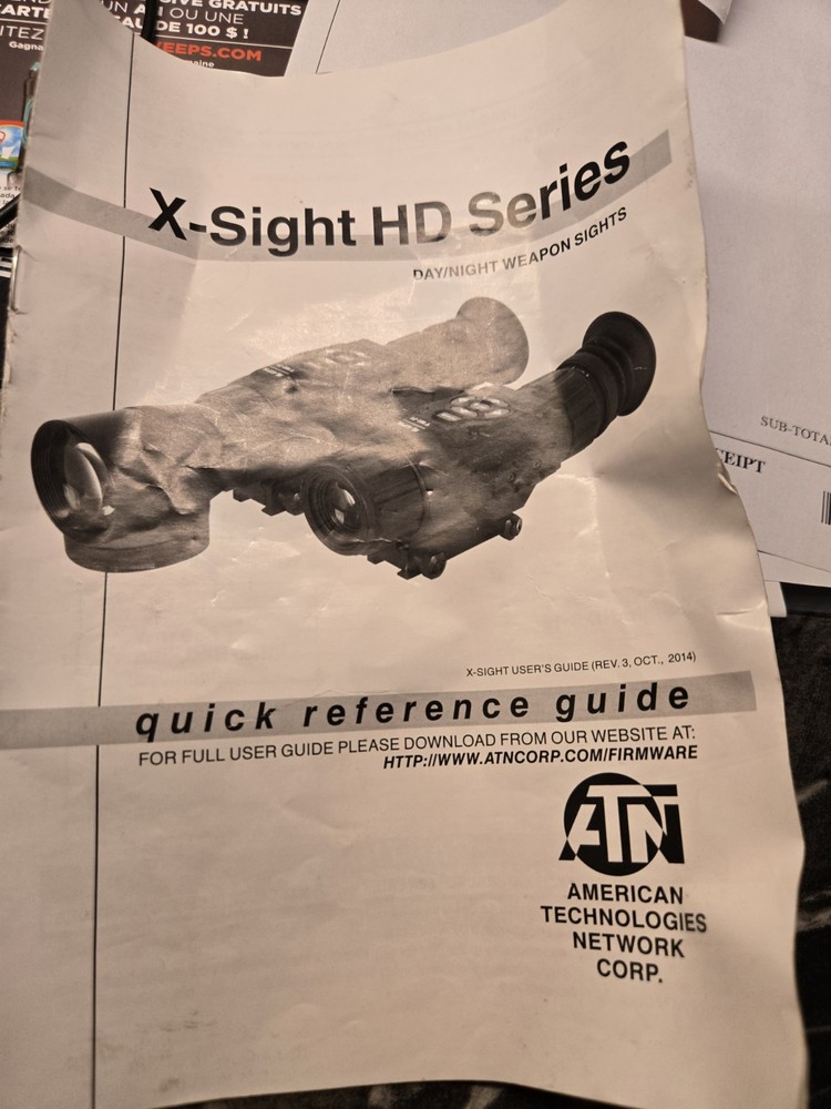 ATN X-Sight HD Day/Night Scope
