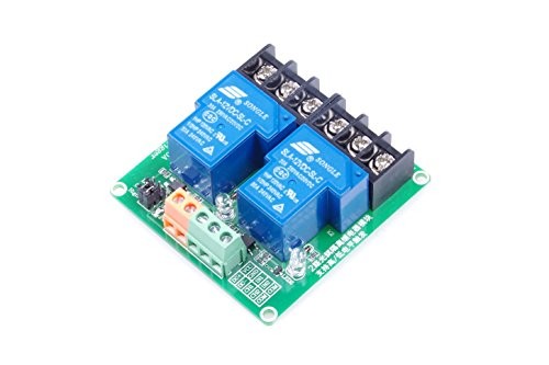 DC 12V 30A 2-Channel Relay Module High Or Low Level Triggering with