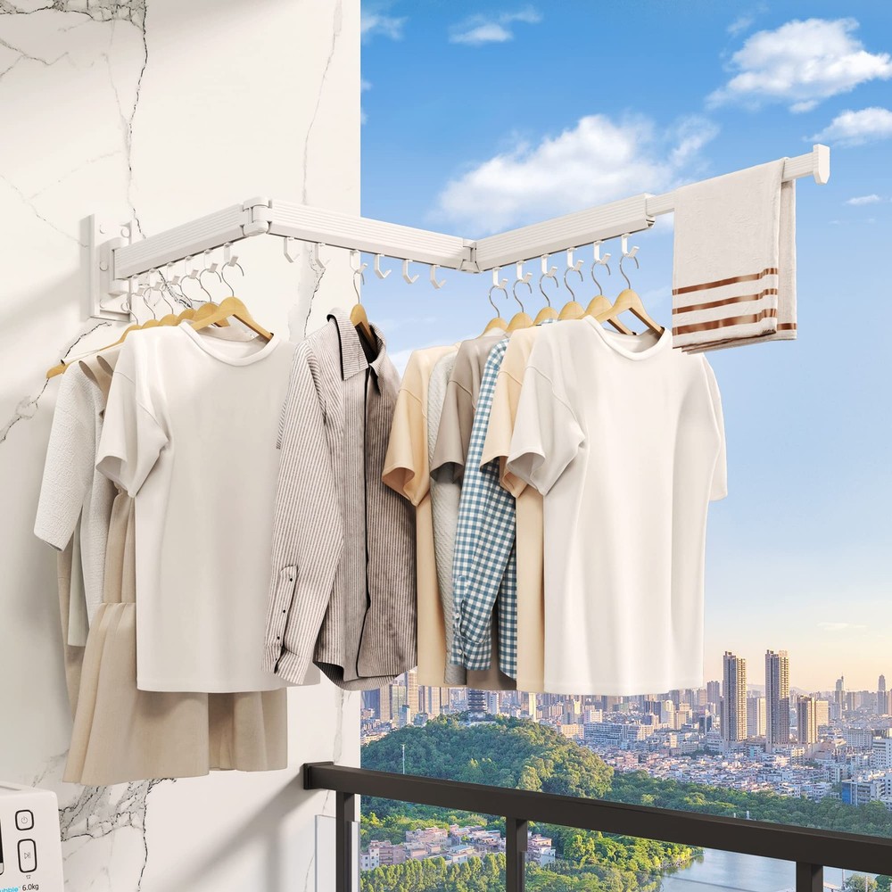 Clothes Drying Racklaundry Drying Rack Drying Rack Wall Mountwall Mounted Clothe