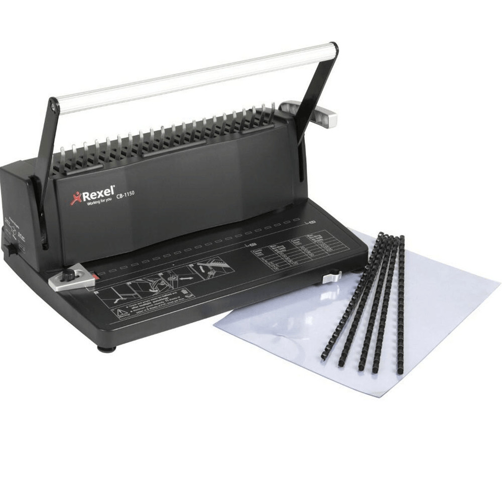 NEW Rexel CB1150 Comb Binding Machine Binder Office Business CombBind