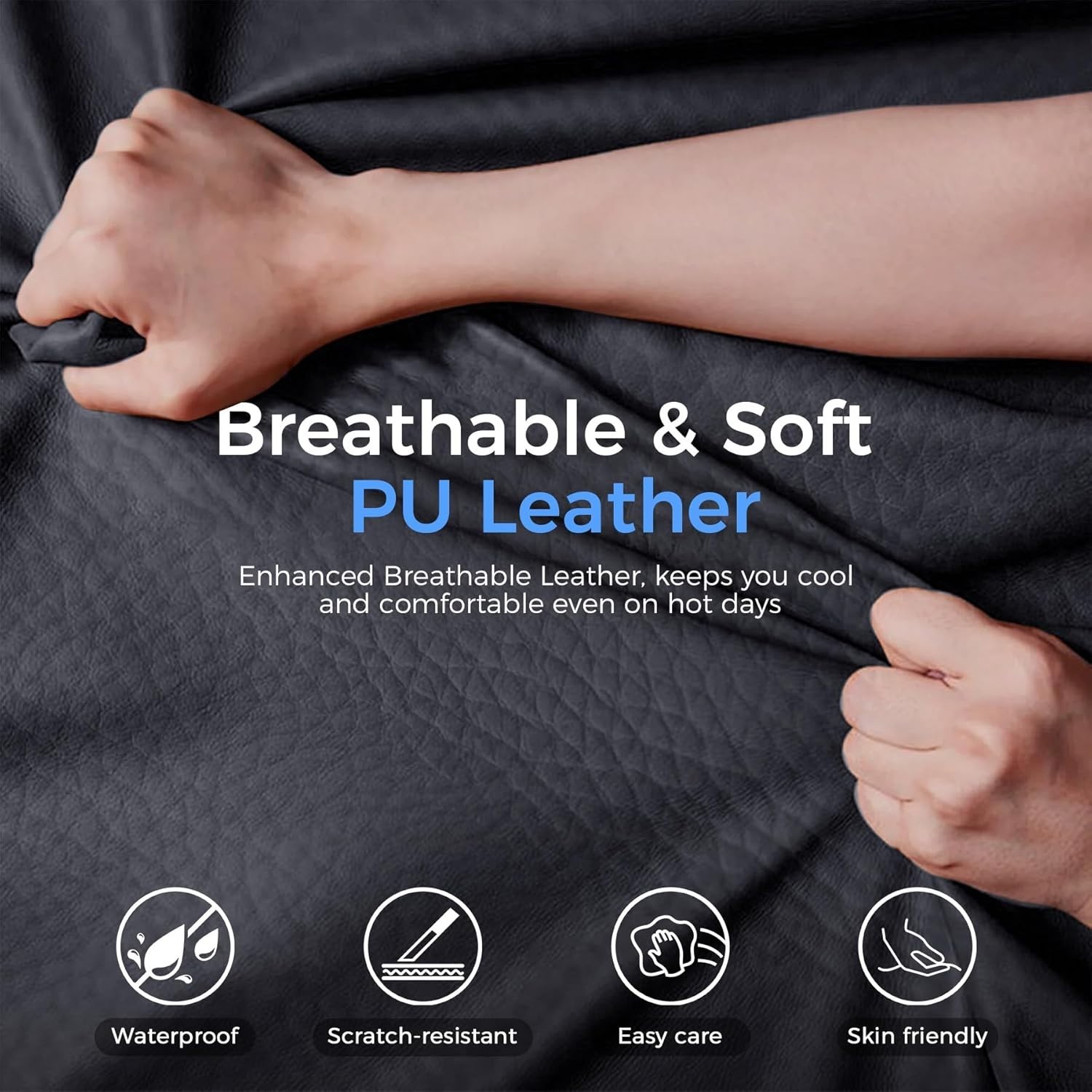 GTRACING Big and Tall Gaming Chair 400lbs Heavy Duty Office Chair with Footrest,