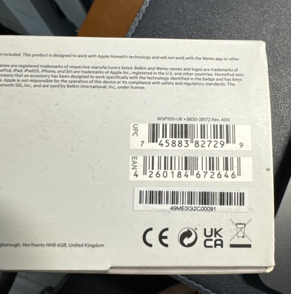 Wemo Smart Plug UK