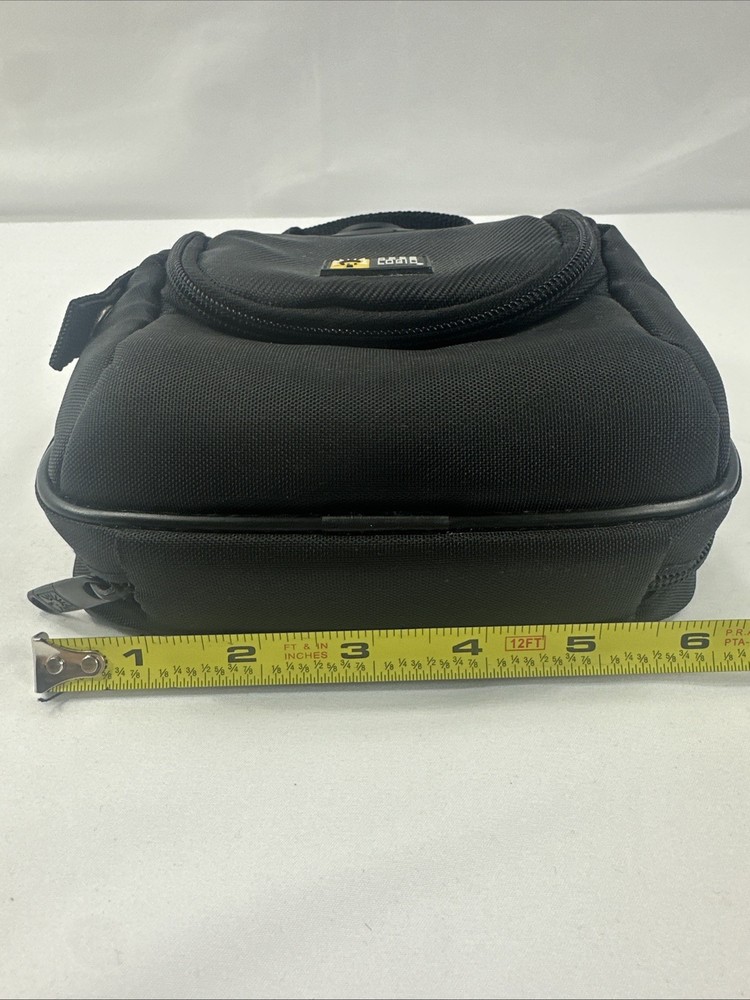 Case Logic CD Case 24 Capacity Black Nylon Carrying Case w/Handle EUC