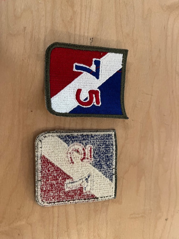 world war 2 patch, 75th infantry division , new
