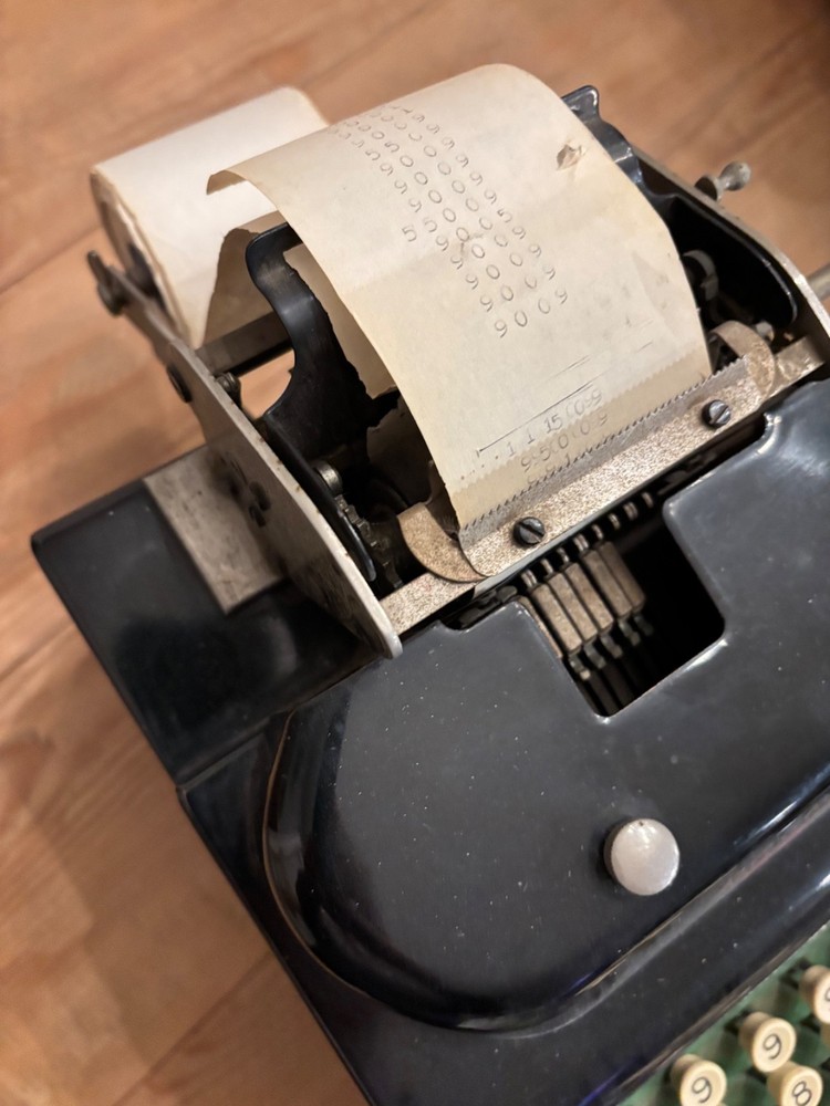 Vintage 1950's RC Allen Calculators "66" Adding Machine