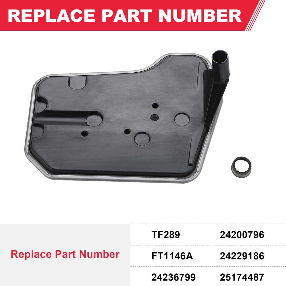 4L60E Automatic Transmission Filter Kit Gasket TF289 Replacement