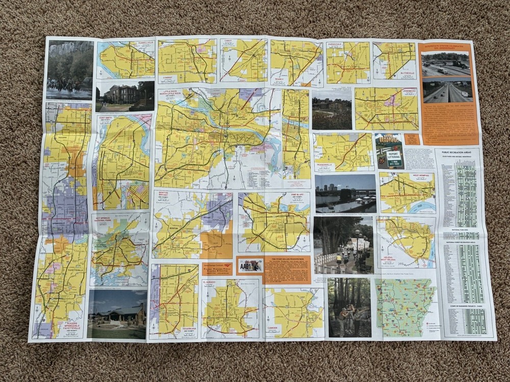 ARKANSAS STATE HIGHWAY MAP, 2006