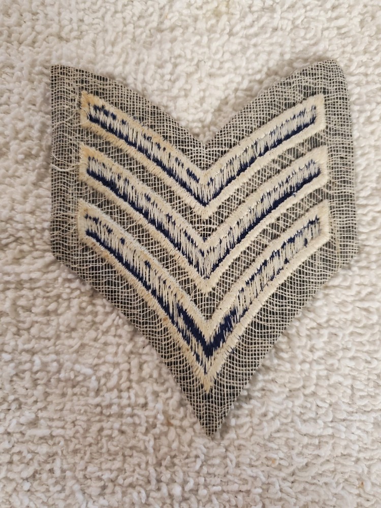 Vintage Sergeant (E-5) rank chevron Law Inforcement