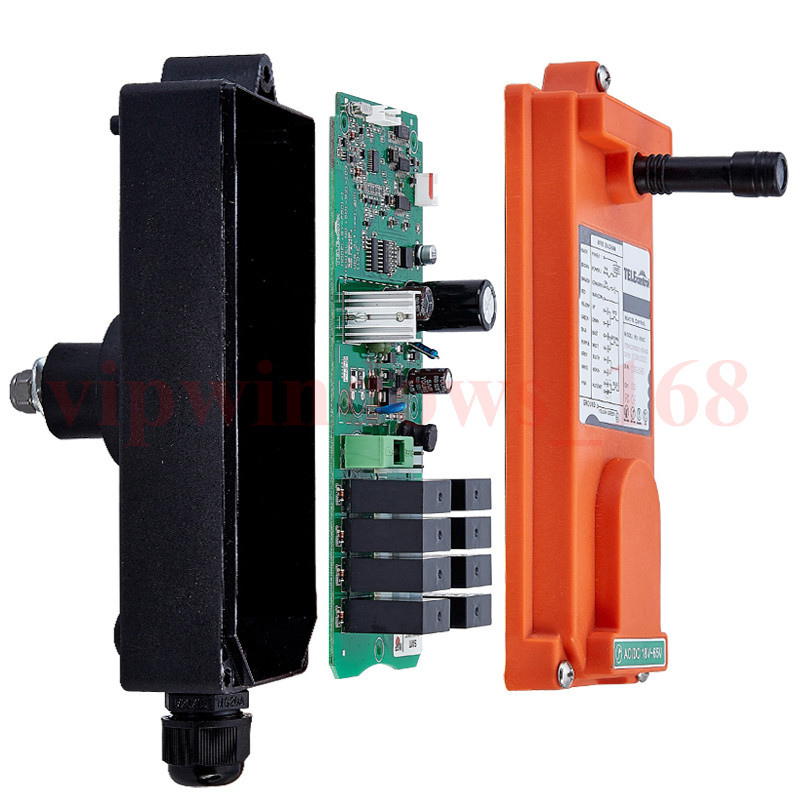 Industrial Wireless Remote Control System Push Button Switch F21-E2 AC/DC12-440V