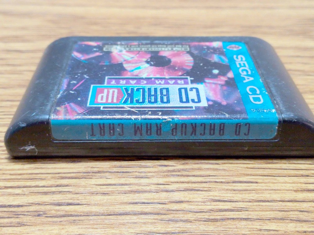 Official Sega CD Backup RAM Cart – Untested – Battery may need replacement