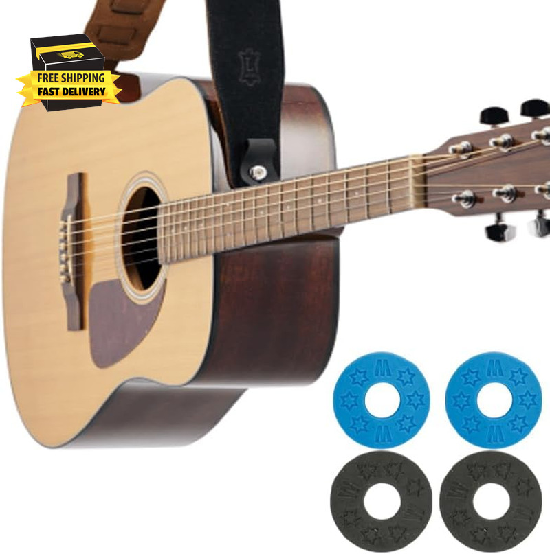 20 Pcs Guitar Strap Locks, Secure Blocks Protector & Adapter for Electric, Acous