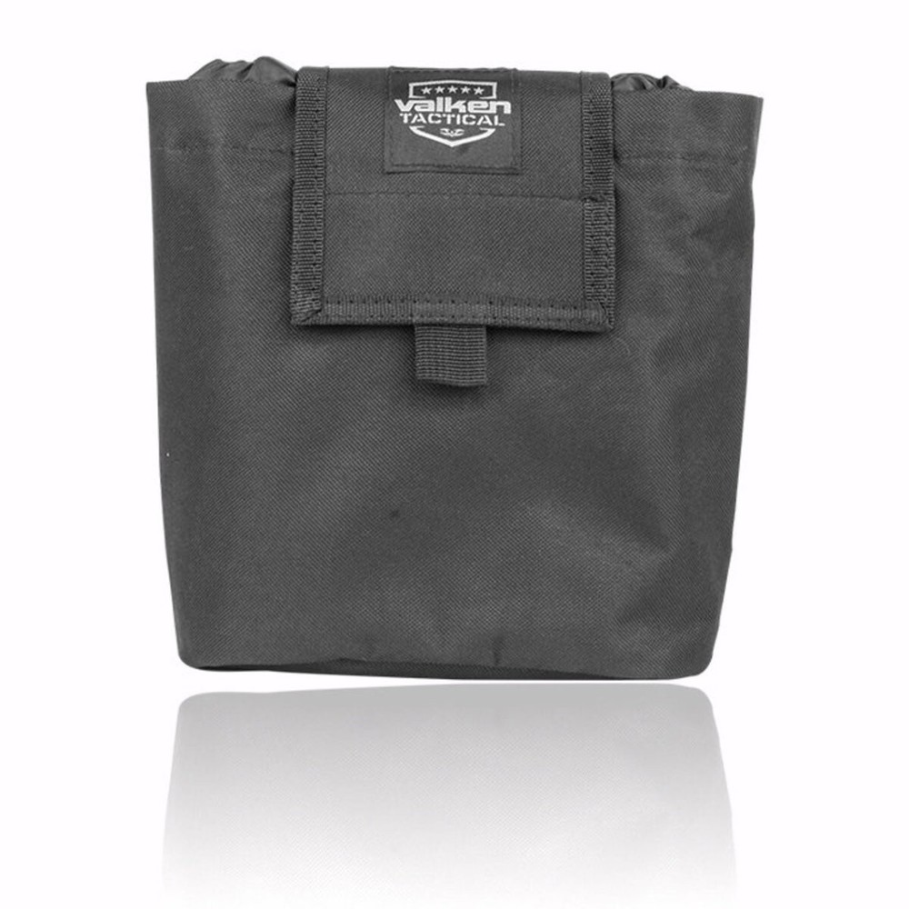 Valken Tactical Paintball Universal Folding Molle Dump Pouch Black