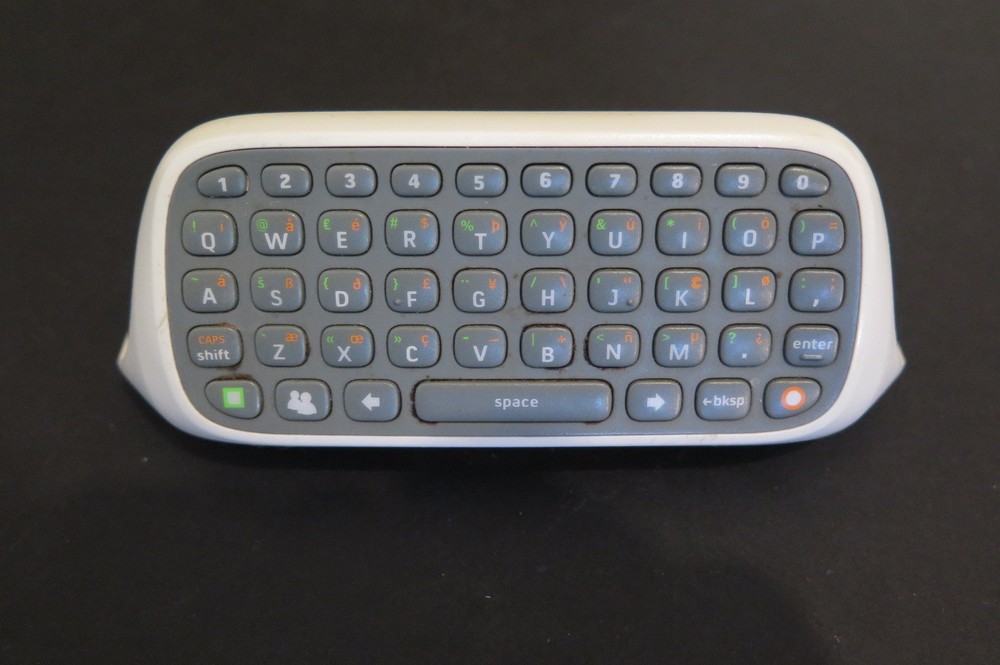 Original MICROSOFT CHATPAD Keyboard for Xbox 360! For all 360 models