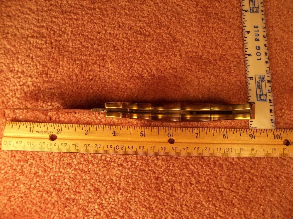 VINTAGE RIGID FOLDING HUNTER KNIFE APACHE G9 PREOWNED IN EXCELLENT CONDITION