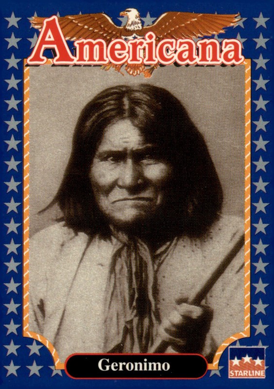 1991 Starline Americana #17 Geronimo