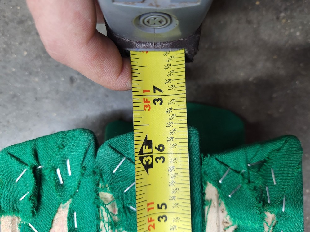 Original Valley 5-bolt pool table rails 7ft