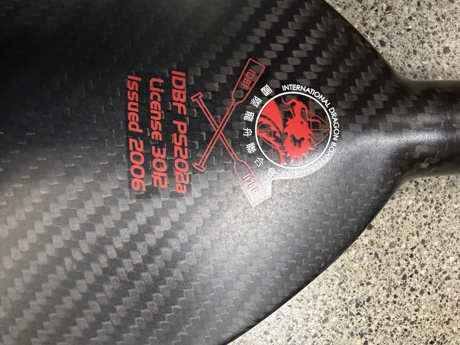 Burnwater Pyro Carbon Paddle 50”