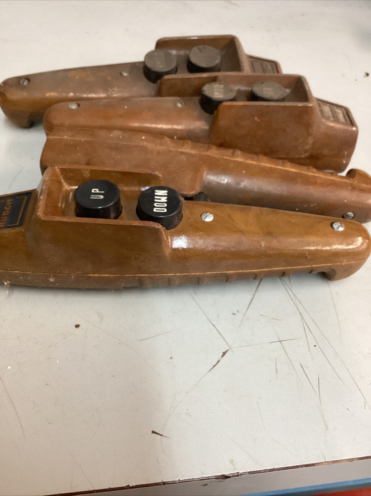 Budgit Vintage Plastic Up/Down Control Station AS IS