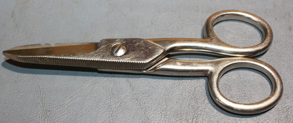 Notched Electrician's Scissors, Jonard Tools ES-1964