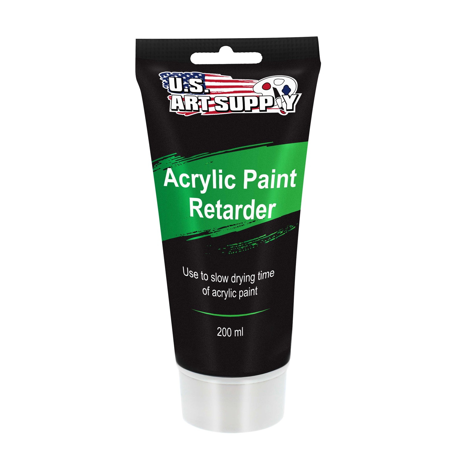 U.S. Art Supply Acrylic Retarder Acrylic Medium, 200ml Tube