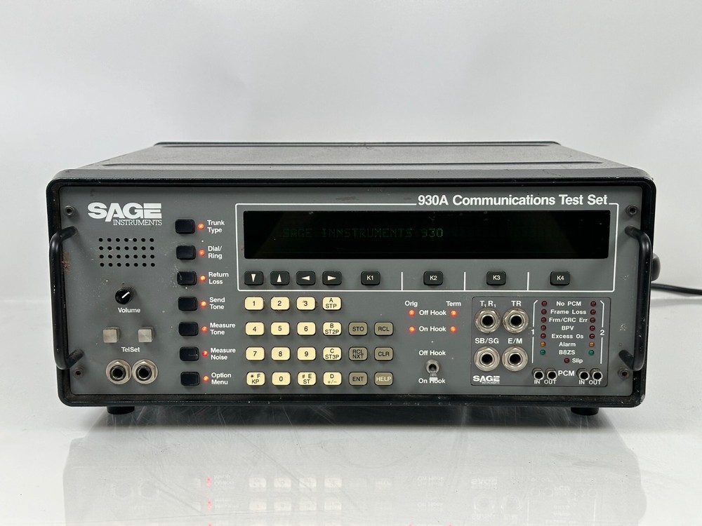 Sage Instruments 930A Communications Test Set