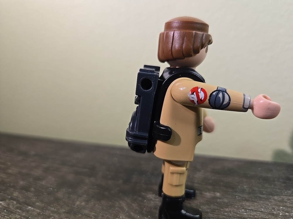 Playmobil GhostBusters Ray Stantz Replacement Loose Figure. With Backpack