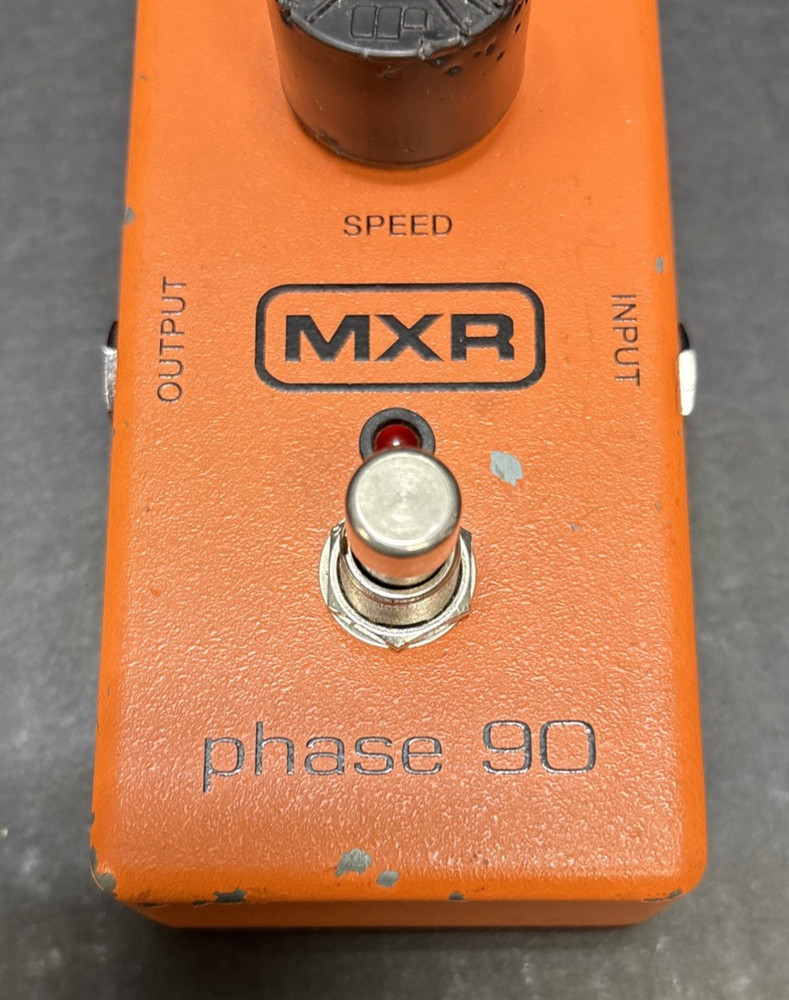 MXR Analog Phase Shifter Effects Pedal Orange Phase 90
