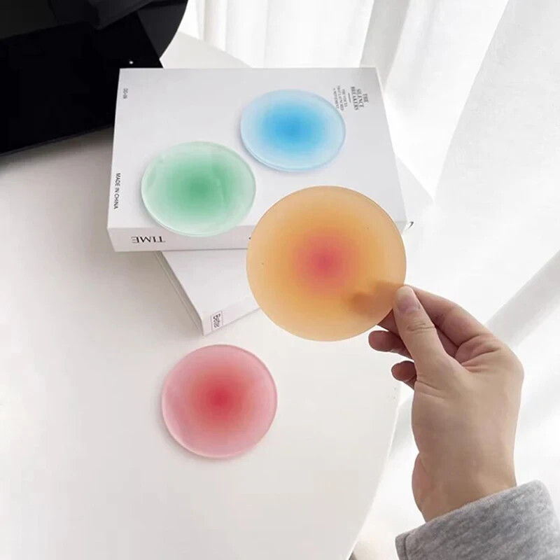 Ins Color Gradient Acrylic Coaster