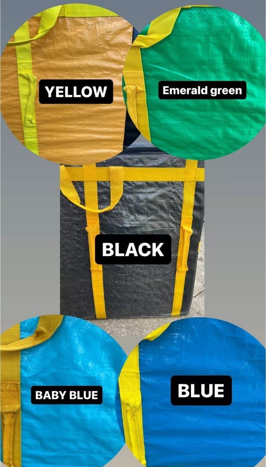 Amazon Courier Large Delivery Bag Courier Style Storages /Delivery Tote bag