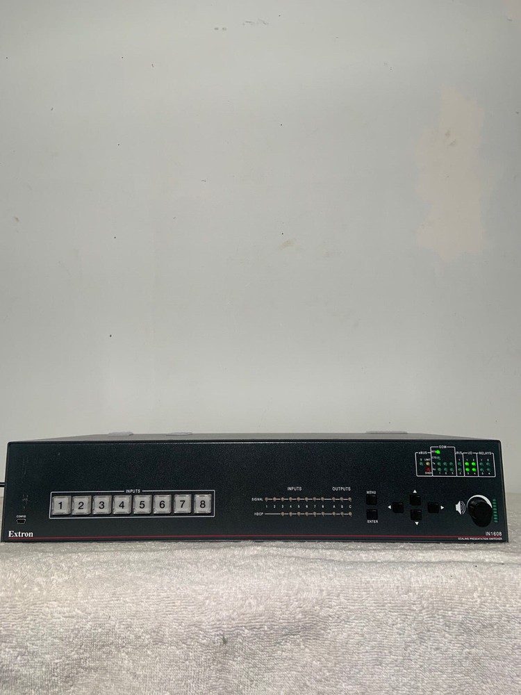 Extron IN 1608 IPCP SA Scaling Presentation Switcher, 2U **NOT WORKING**