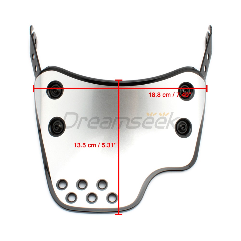 Windshield Bracket For Ducati Scrambler 15-20 Windscreen Flyscreen Holder Yellow