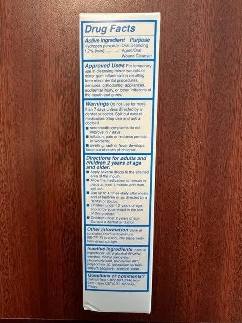 Perio Gel | Periodontal Treatment for Teeth | Promotes Teeth Whitening (3 Oz.)