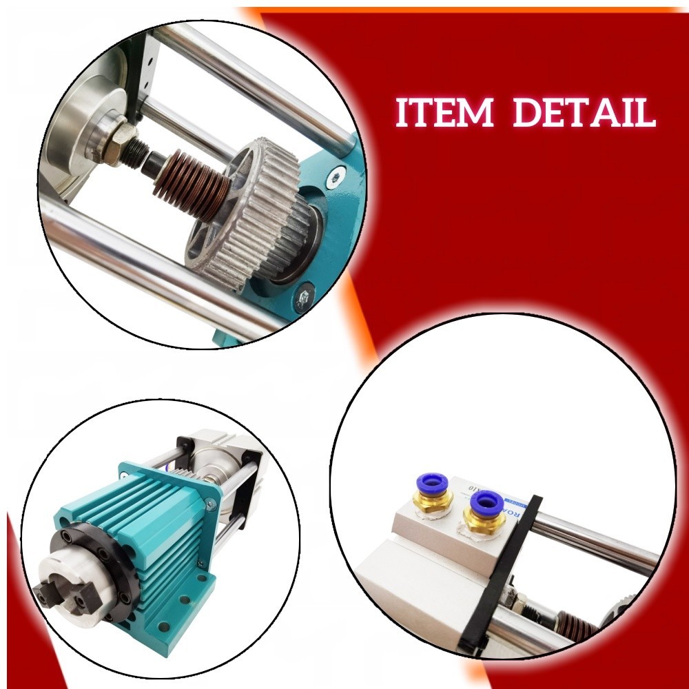 Non-powered Spindle Pneumatic Semi-auto Tool Changing Spindle for Drilling Tappi