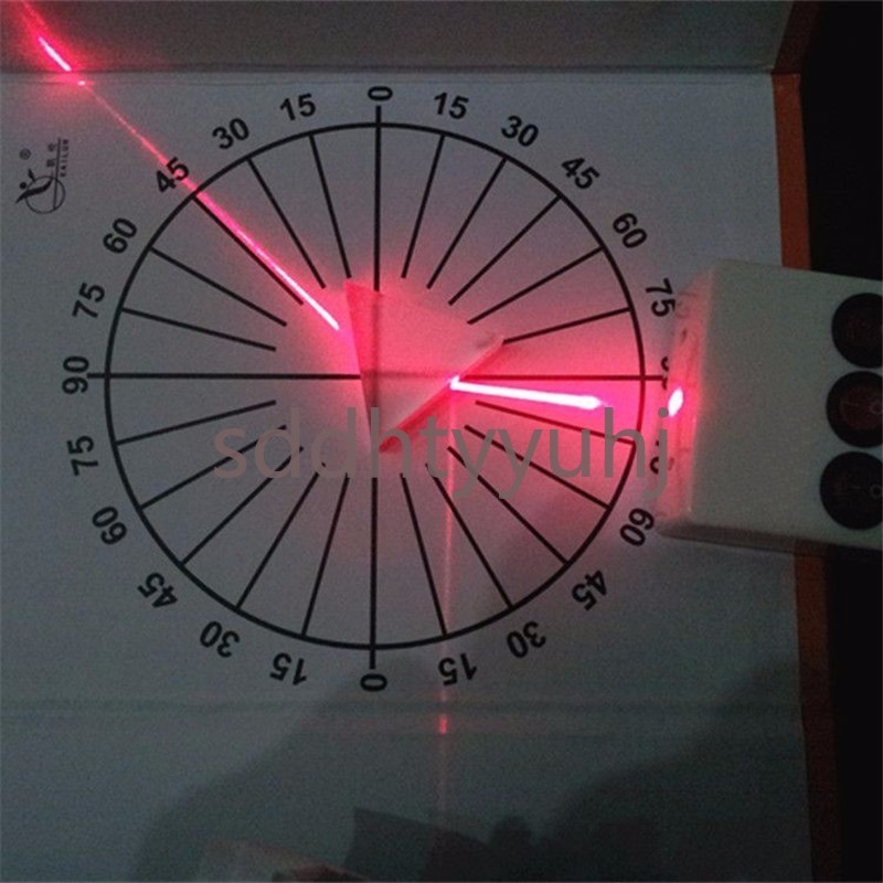 Triangular Prism Convex Lens Optics Set Physical Science Optical Experiment Box