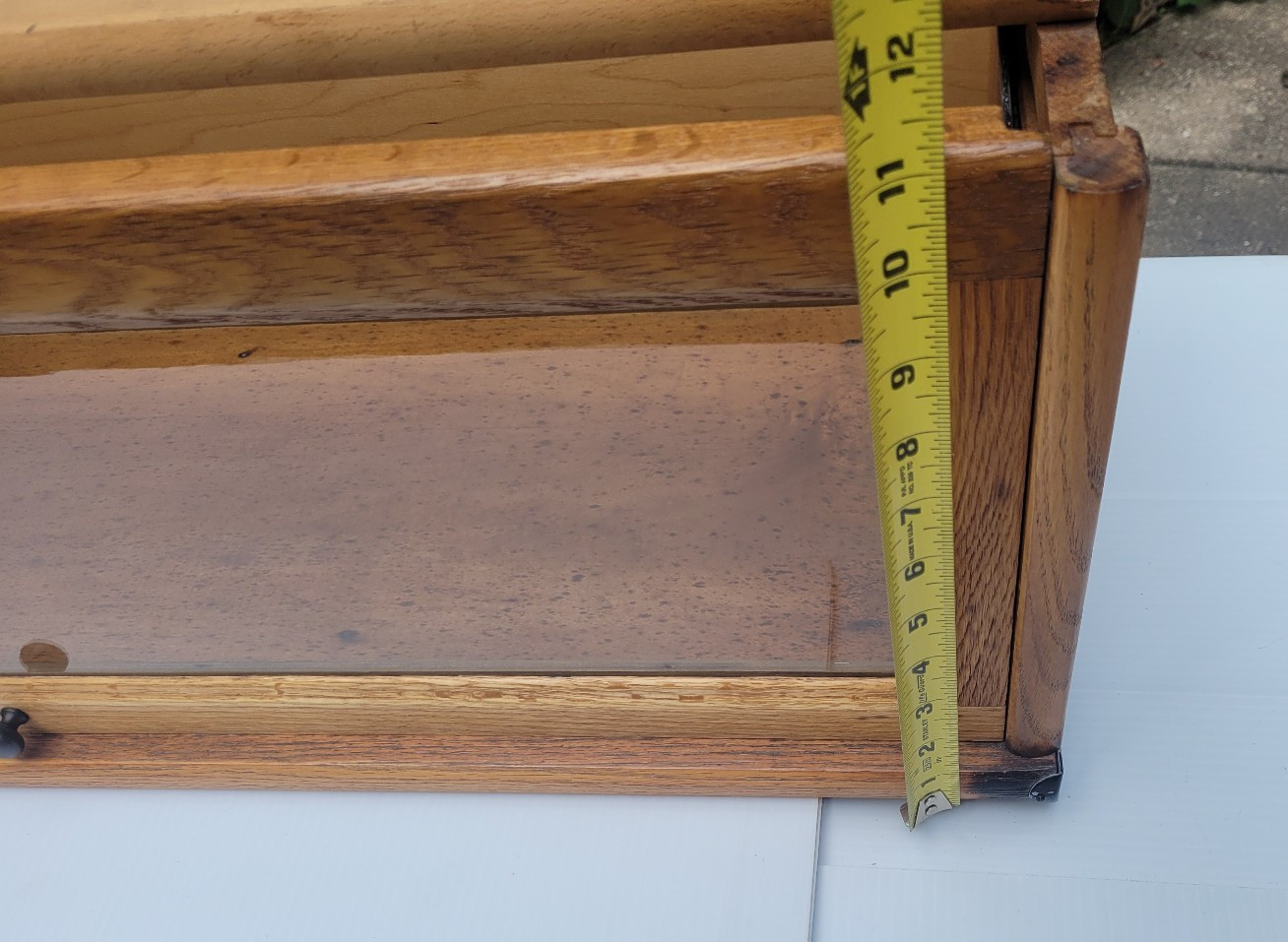 Antique Macey Oak Barrister Bookcase 10 1/2" Tall Section #1