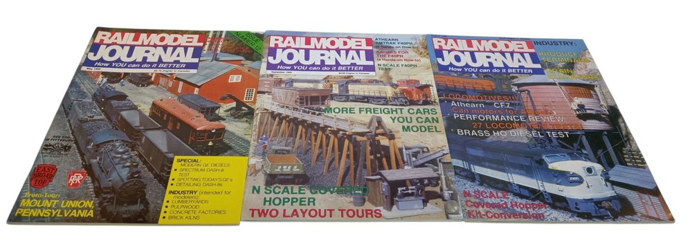 Railmodel Journal Magazine 11 Issues (1990)