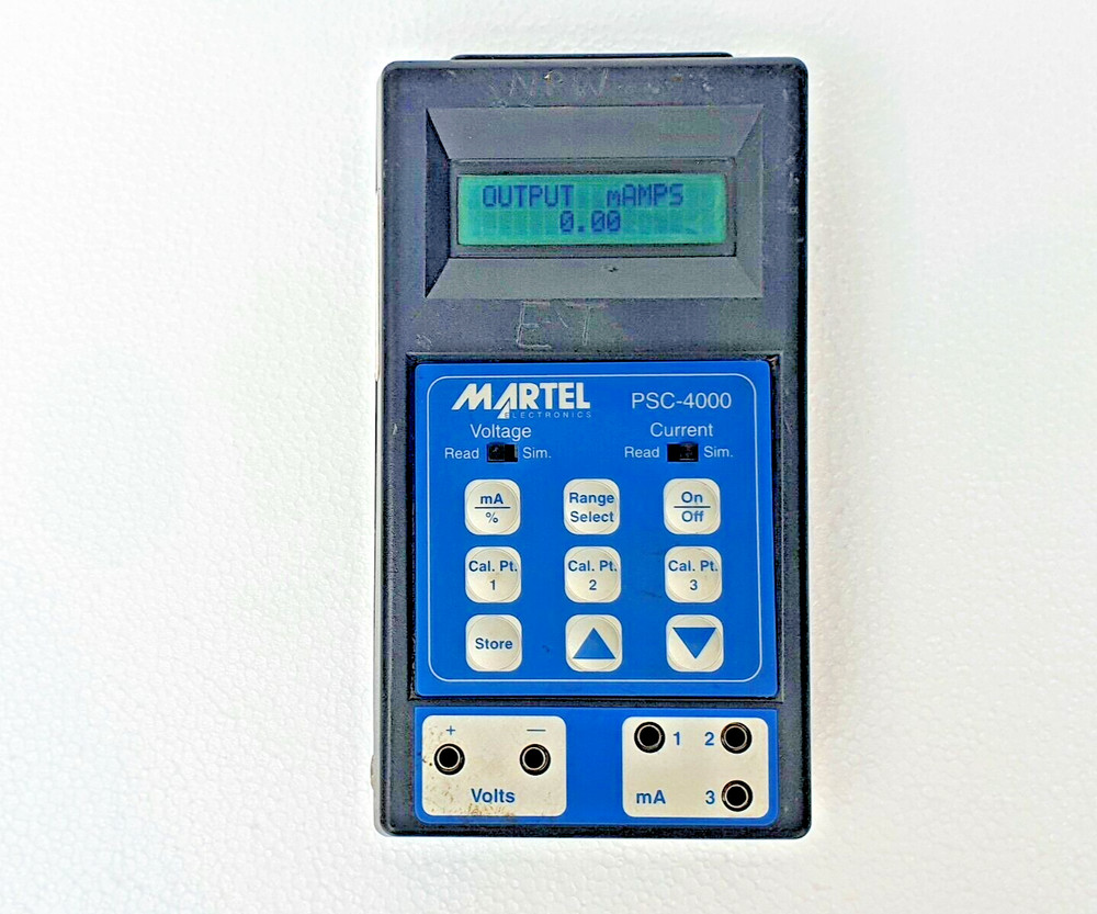 MARTEL PSC-4000 Process Signal Calibrator