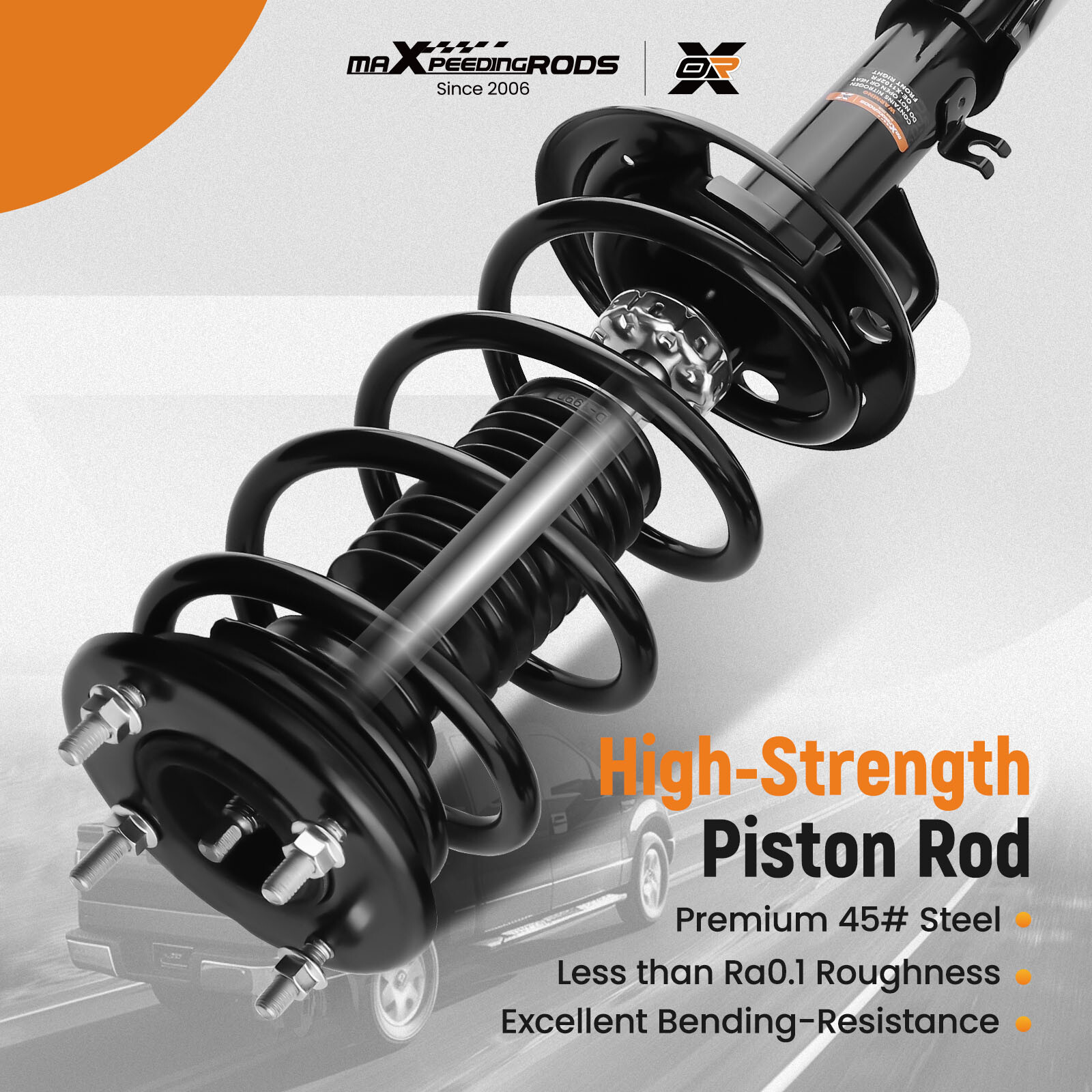 Suspension Front Strut w/ Control Arms Kit for 2013-2019 Ford Explorer 3.5L AWD