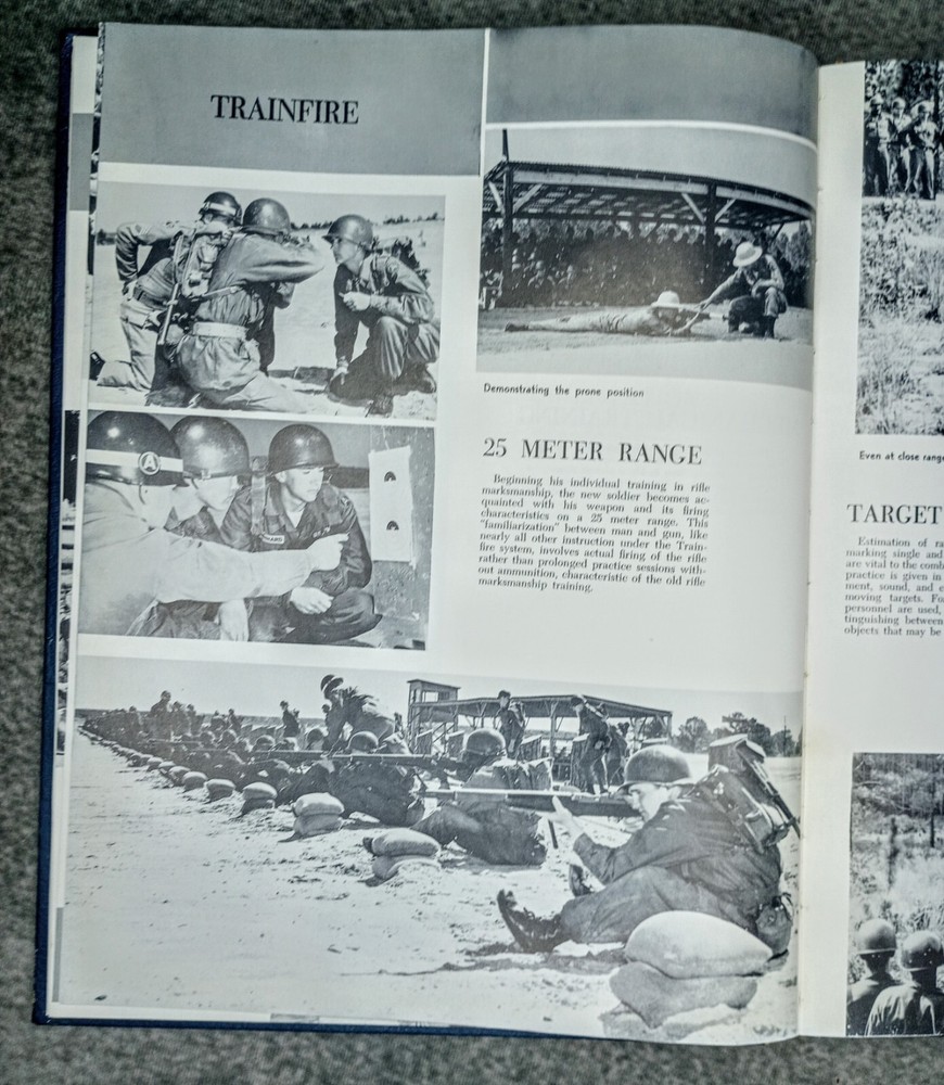 Basic Training Book Army Company B, First Battalion First Training Regiment 1959
