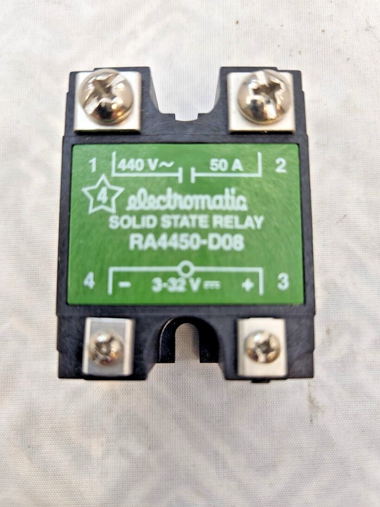 Electromatic RA4450-D08 Solid State Relay 440V 50A