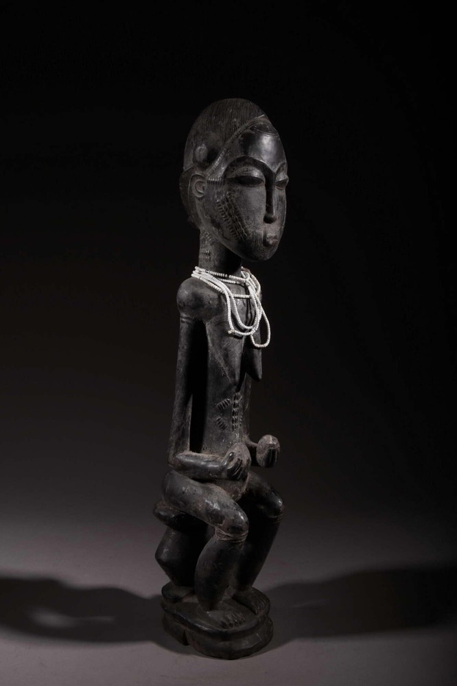 Art African Statue Baoulé 2471