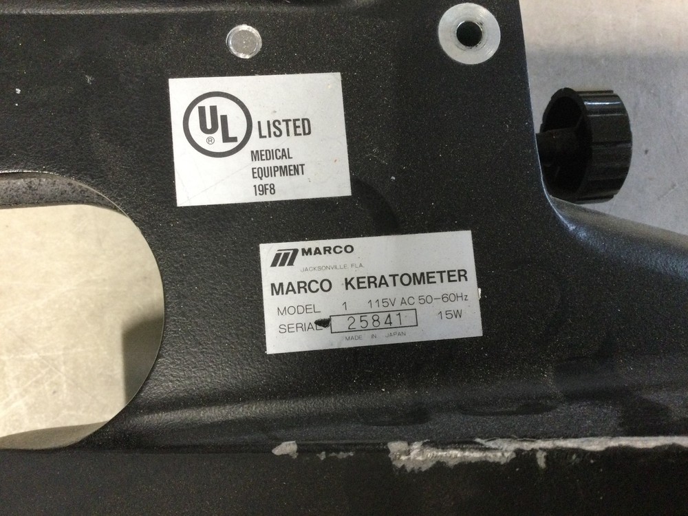 MARCO MODEL 1 KERATOMETER