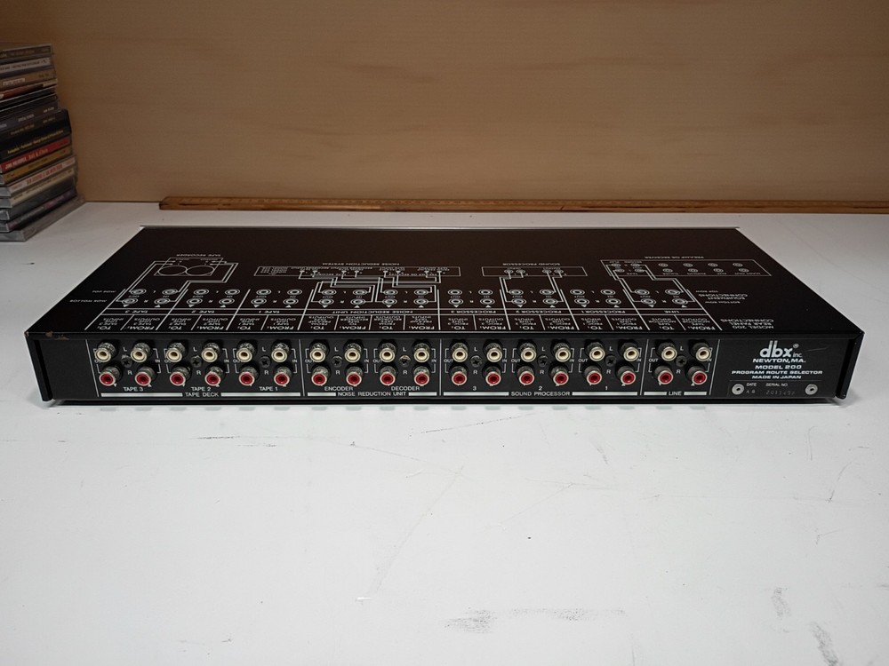 Untested Vintage DBX 200 Program Route Selector Recording Technology Series