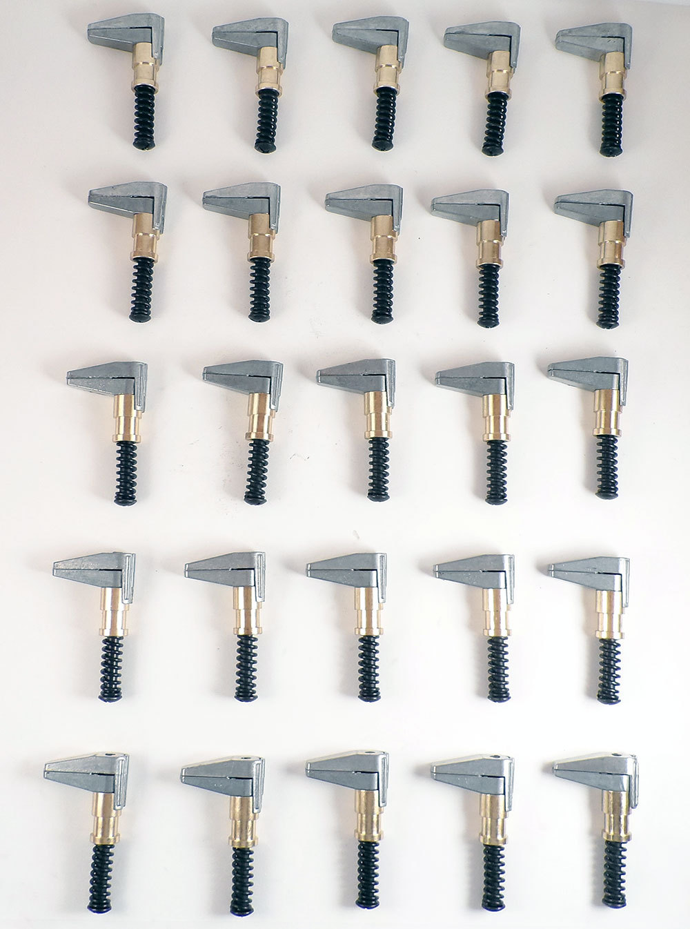 KSG4S25 3/4 x 1 Cleco Side-Grip Clamps (SET OF 25) w/ Mesh Carry Bag