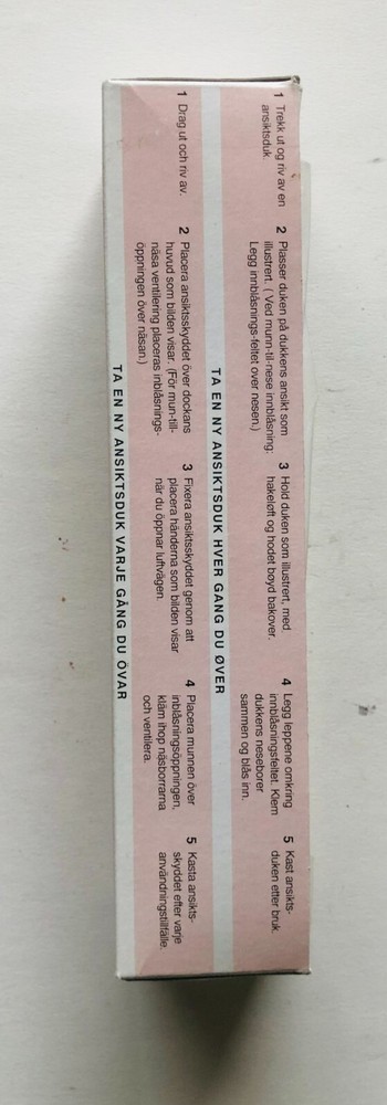 Laerdal Manikin Face Shields
