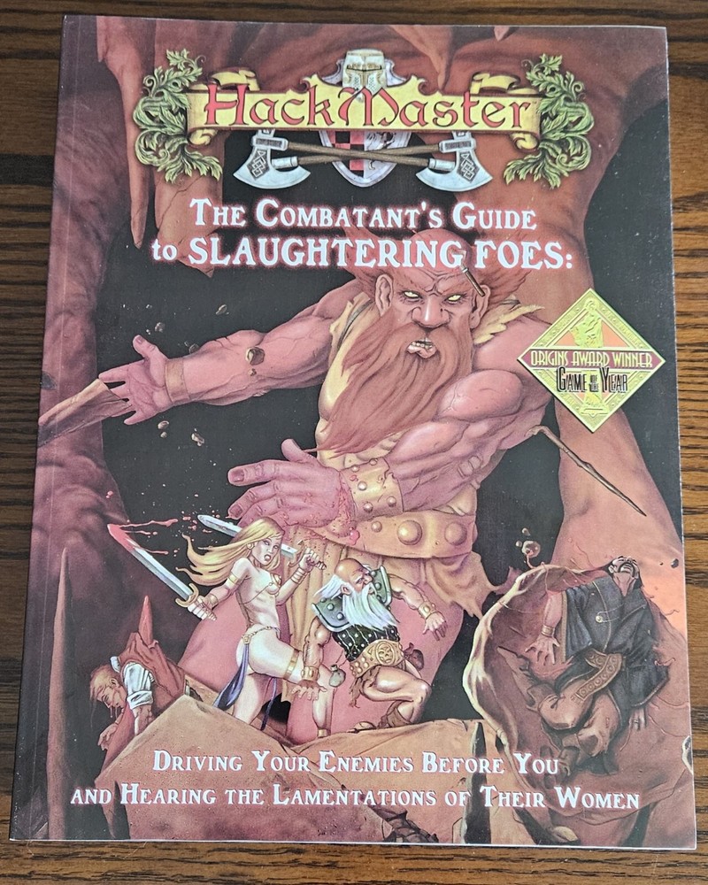 Combatant's Guide To Slaughtering Foes - Hackmaster