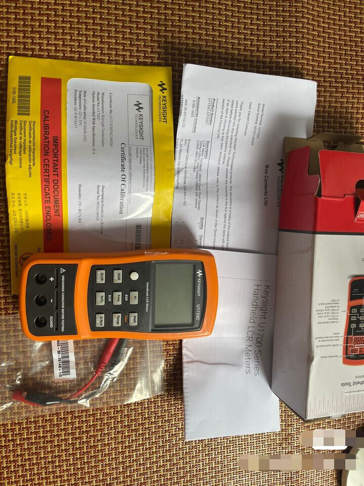 Agilent LCR meter U1733C NEW