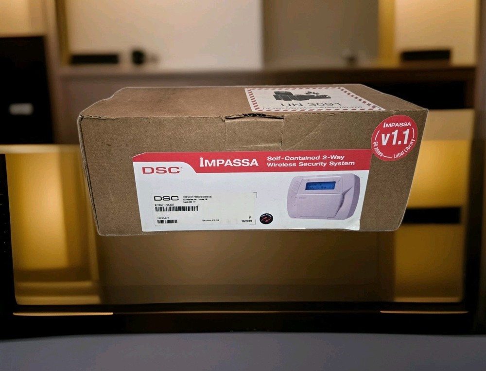 DSC Impassa KIT457-94ADT 2Way Wireless Security System Base KIT Version 1.1