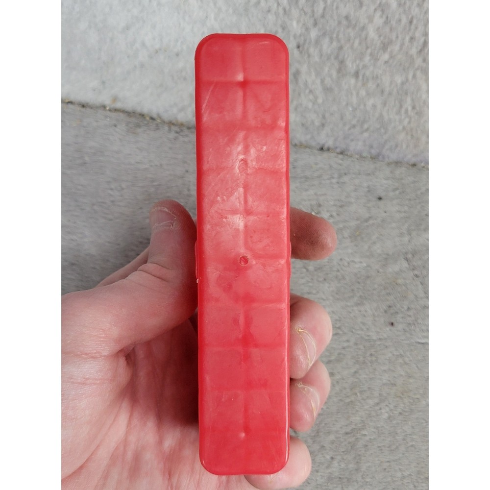 Red Plastic Utility Storage Box Divider Small Parts Organizer Bin 4.5 Inch